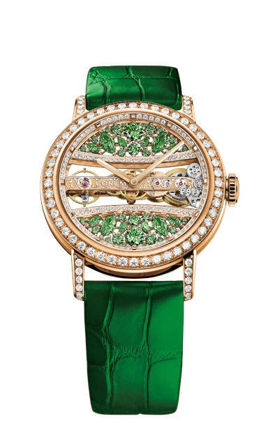 Golden Bridge 39 Rose Gold Full Diamonds Watch - B113/03787 - 113.000.85/0F17 DV98R